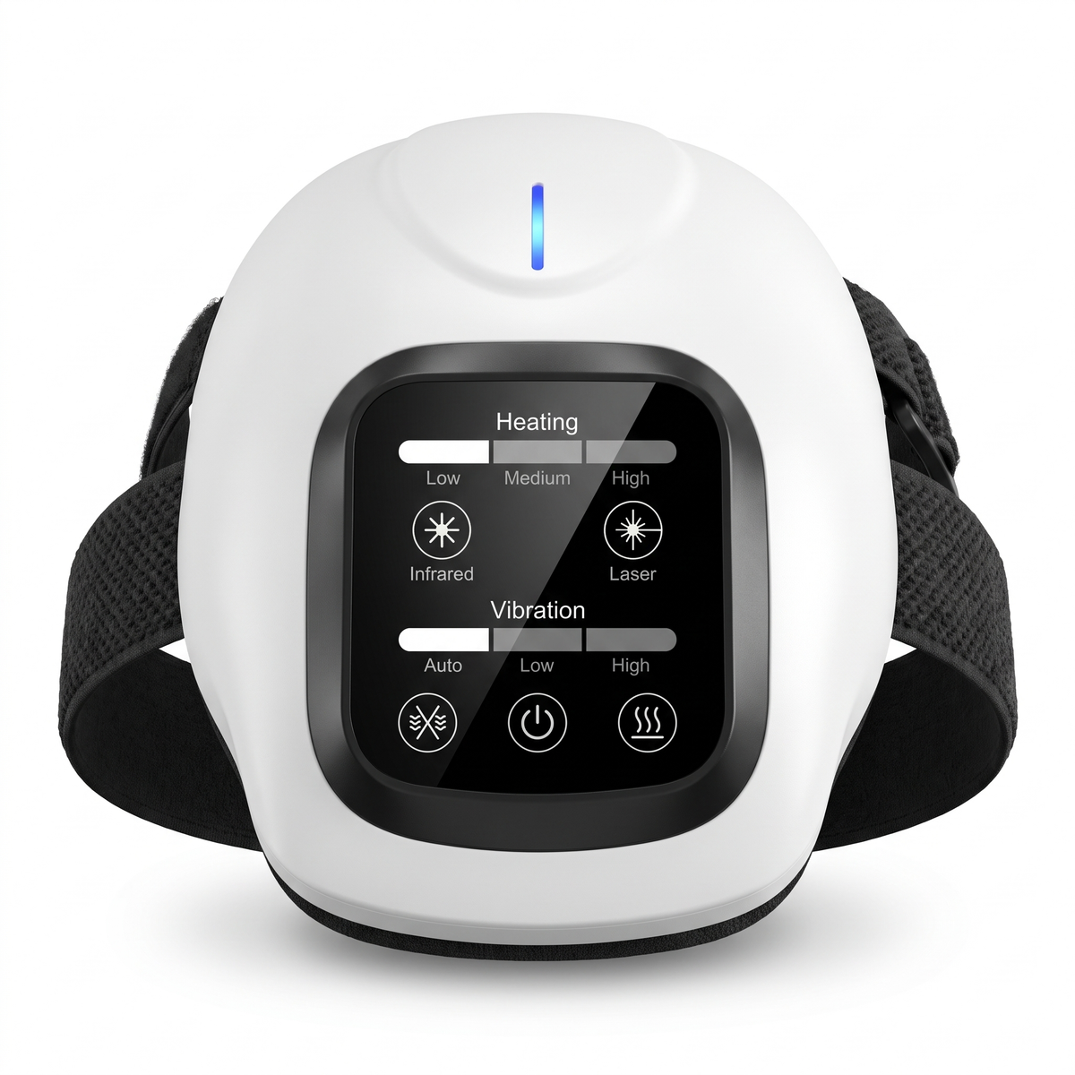 Kneelo heated knee massager — front view